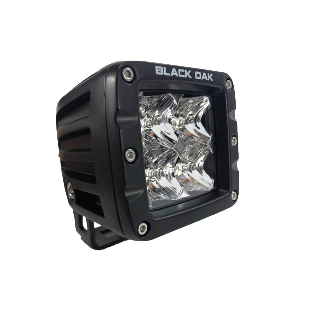 Black Oak LED, Black Oak 2" LED Pod Light - Spot Optics - Black Housing - Pro Series 3.0
