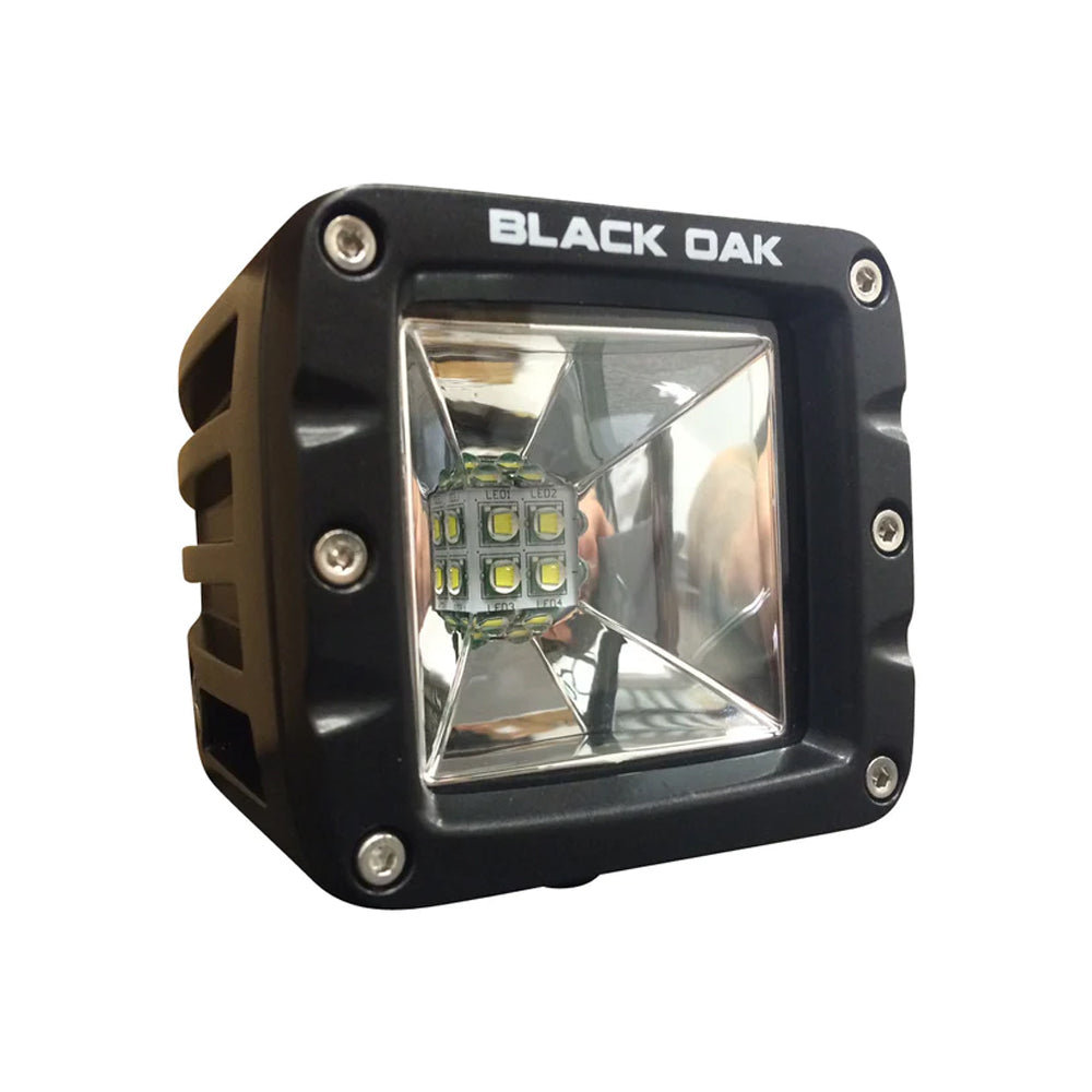 Black Oak LED, Black Oak 2" LED Light Pod - Scene Optics - Black Housing - Pro Series 3.0