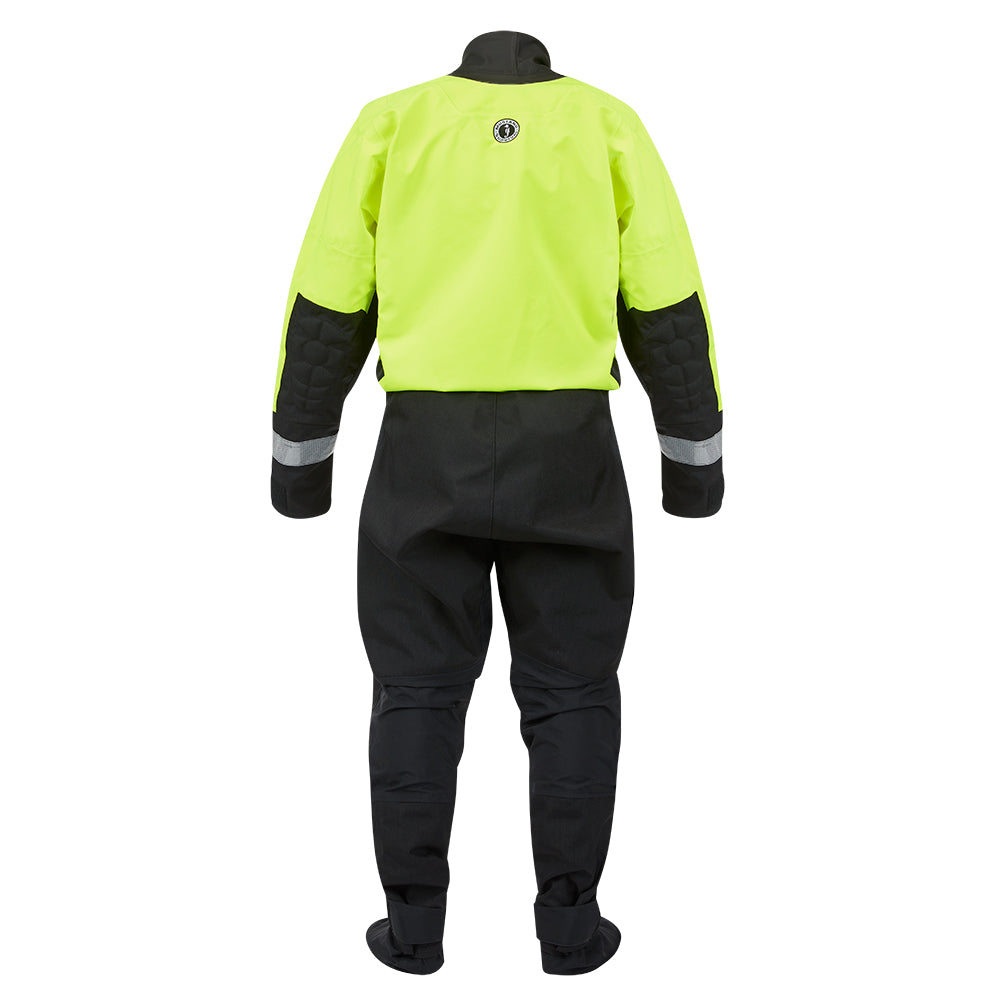 Mustang Survival, Mustang MSD576 Water Rescue Dry Suit - Fluorescent Yellow Green-Black - Large