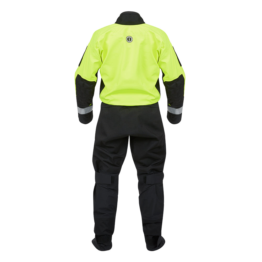Mustang Survival, Mustang Sentinel™ Series Water Rescue Dry Suit - Fluorescent Yellow Green-Black - Small Regular