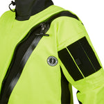Mustang Survival, Mustang Sentinel™ Series Water Rescue Dry Suit - Fluorescent Yellow Green-Black - Medium Short