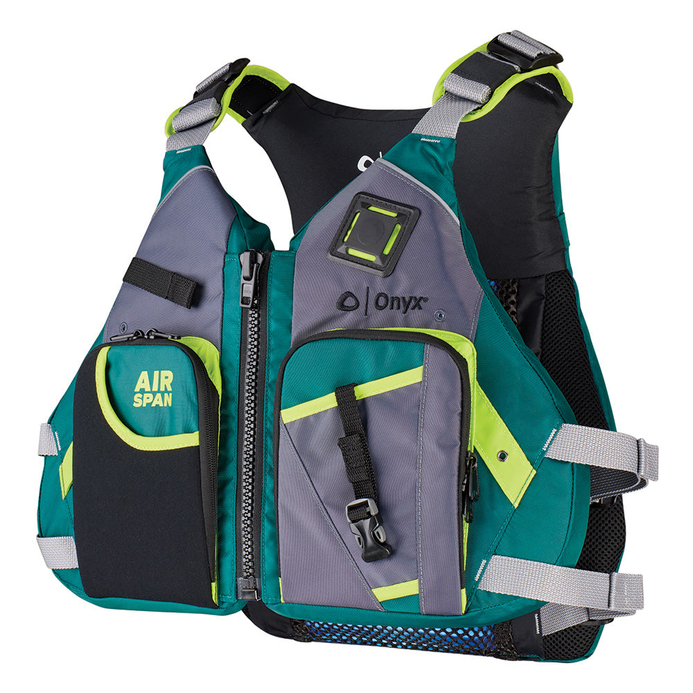 Onyx Outdoor, Onyx Airspan Angler Life Jacket - XL/2X - Green