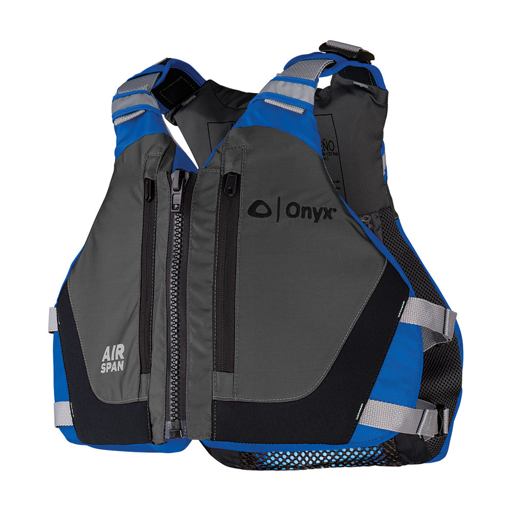 Onyx Outdoor, Onyx Airspan Breeze Life Jacket - XL/2X - Blue