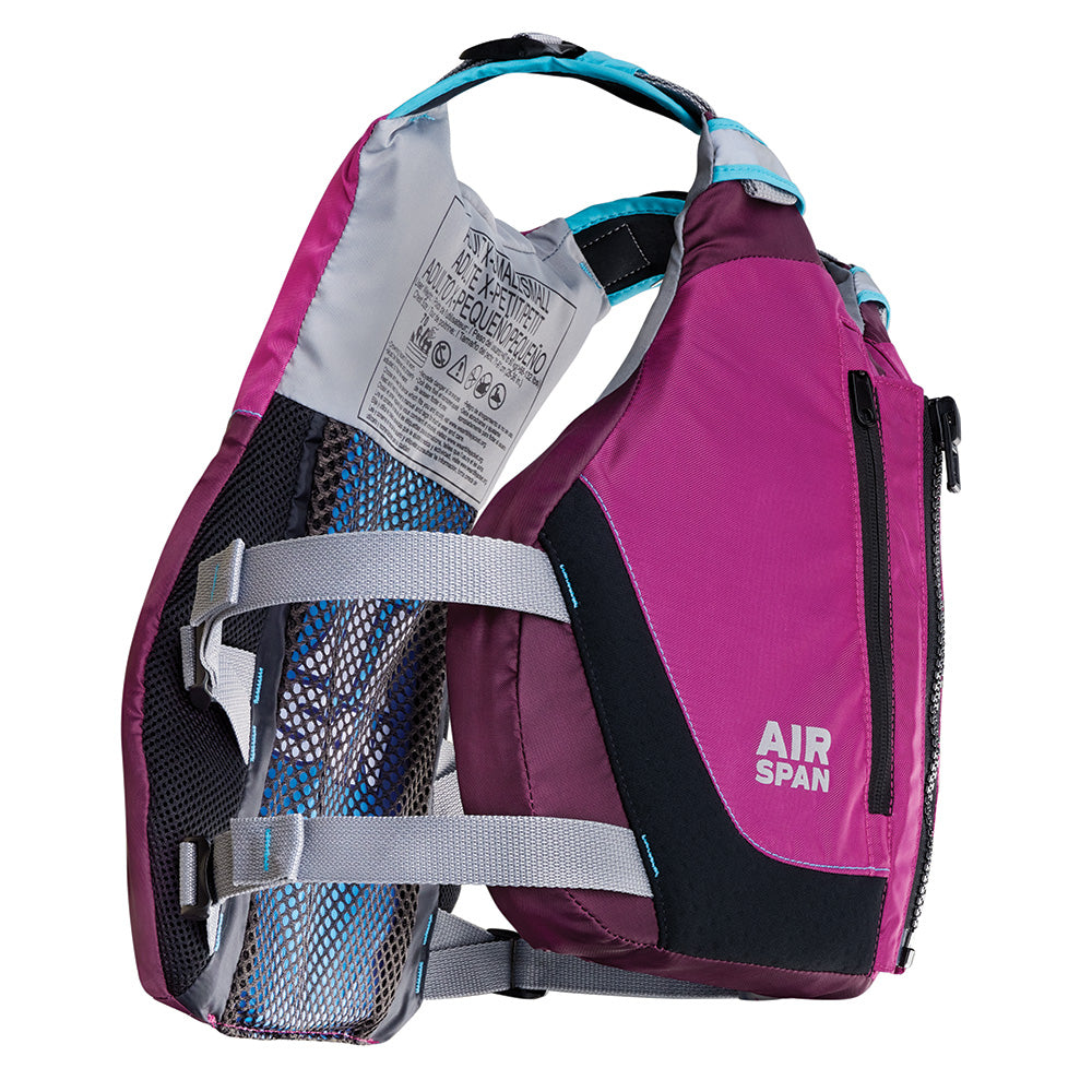 Onyx Outdoor, Onyx Airspan Breeze Life Jacket - XL/2X - Purple