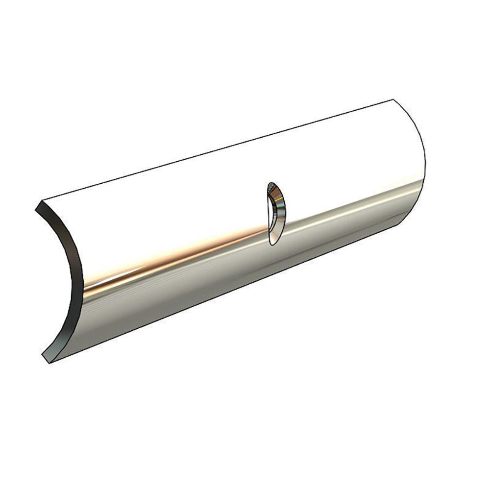 TACO Marine, TACO Hollow Back 304 Stainless Steel Rub Rail Insert 3/4" x 6'