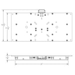TACO Marine, TACO 11-1/8" x 24" Manual Seat Slide