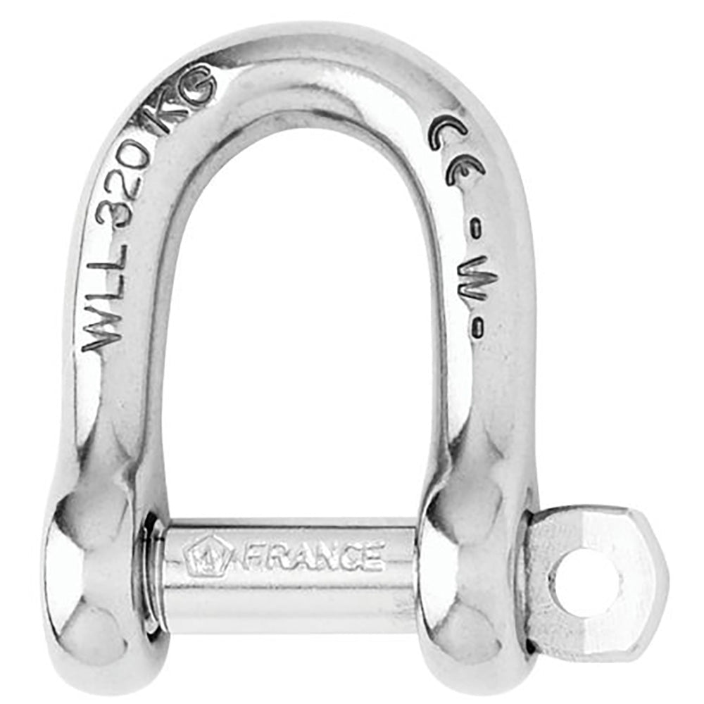 Wichard Marine, Wichard Self-Locking D Shackle - 12mm Diameter - 15/32"