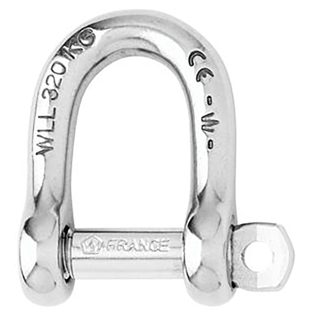 Wichard Marine, Wichard Not Self-Locking D Shackle - 14mm Diameter - 9/16"