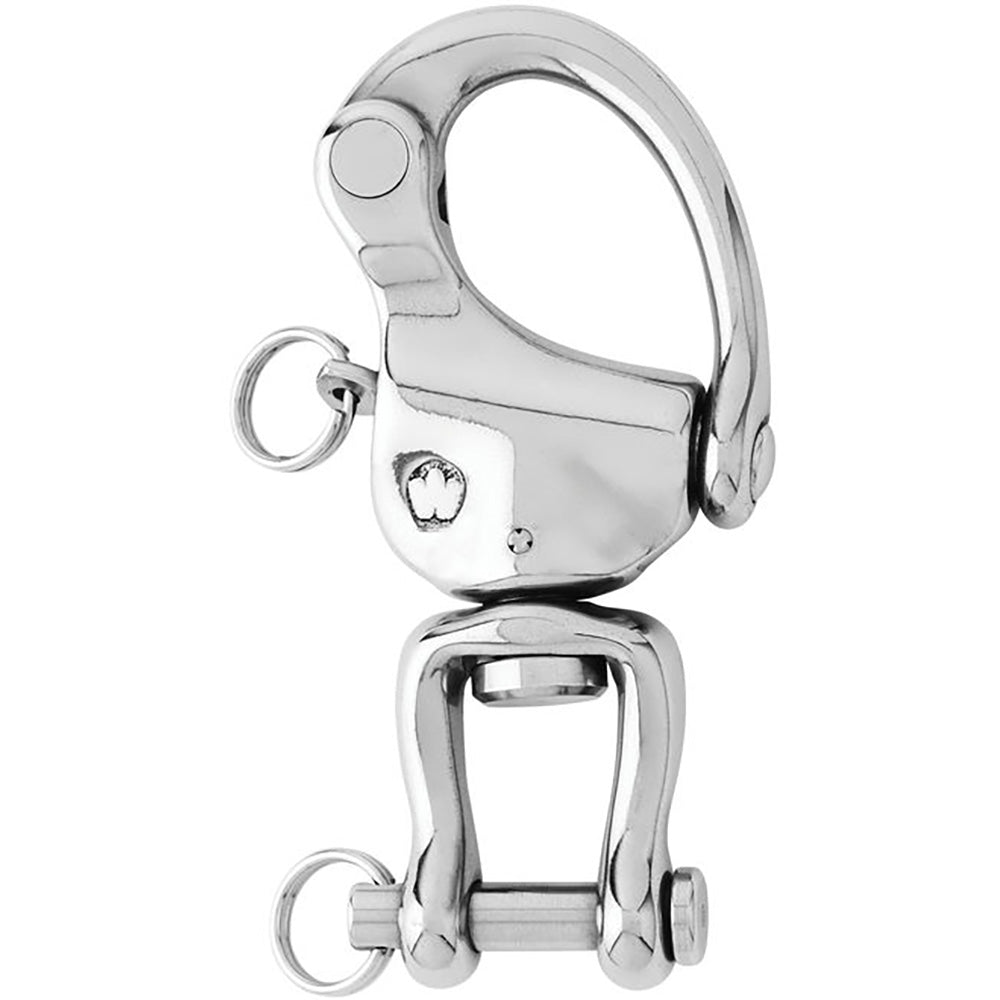 Wichard Marine, Wichard HR Snap Shackle With Clevis Pin Swivel - 120mm Length - 4-23/32"