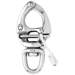 Wichard Marine, Wichard HR Quick Release Snap Shackle With Swivel Eye - 130mm Length - 5-1/8"