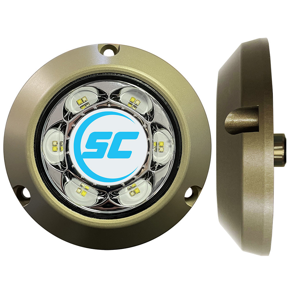 Shadow-Caster LED Lighting, Shadow-Caster SC3 Series Underwater Light - Light Blue/White