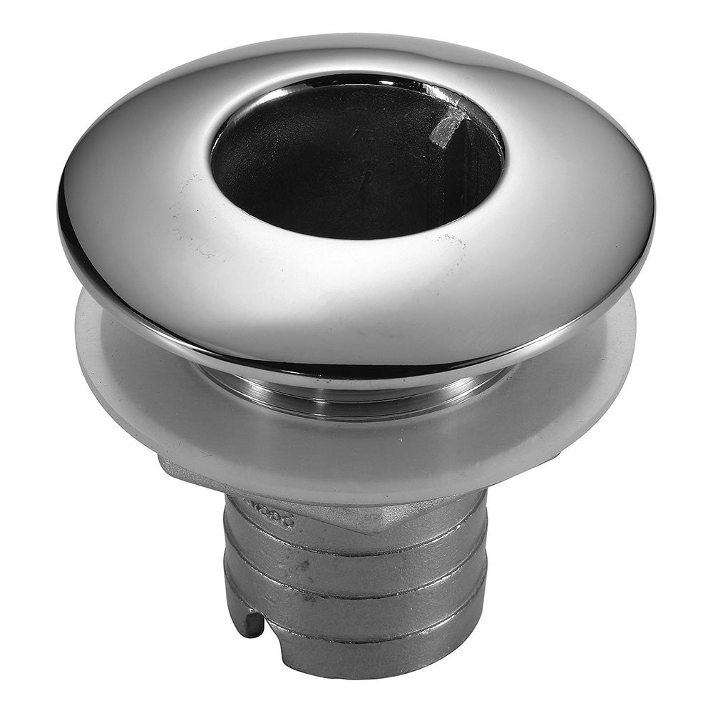 Attwood Marine, Attwood Stainless Steel Thru-Hull Short Straight Barbed - 1-1/4" Inner Diameter