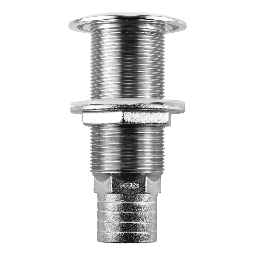 Attwood Marine, Attwood Stainless Steel Scupper Valve Barbed - 1-1/2" Hose Size