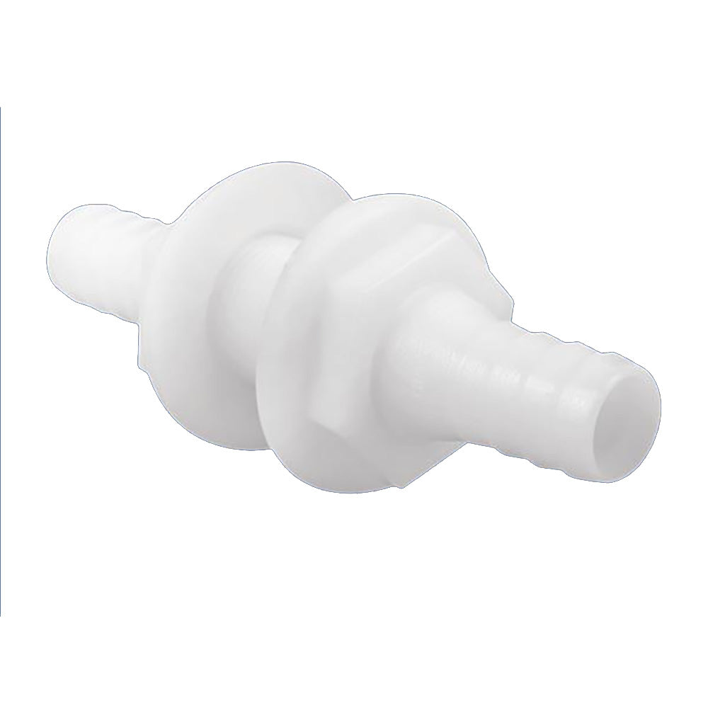 Attwood Marine, Attwood White Plastic Double Ended Connector - 3/4" Inner Diameter