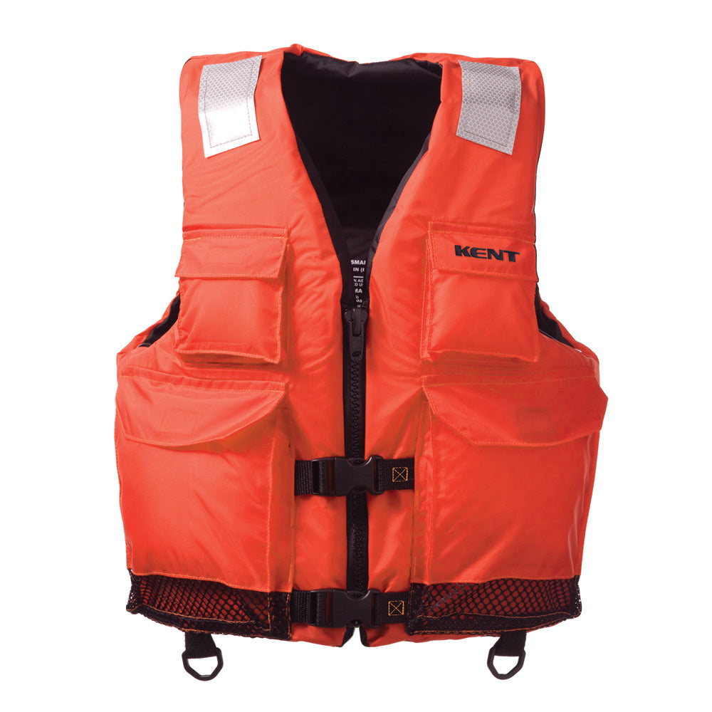 Kent Sporting Goods, Kent Elite Dual-Sized Commercial Vest - 4XL/7XL - Orange