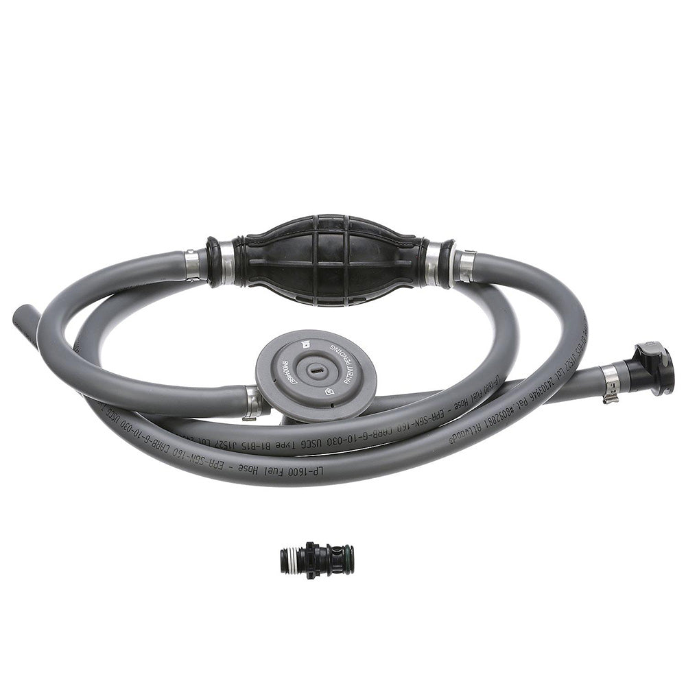 Attwood Marine, Attwood Universal Fuel Line Kit - 3/8" Dia. x 6' Length w/Sprayless Connectors & Fuel Demand Valve