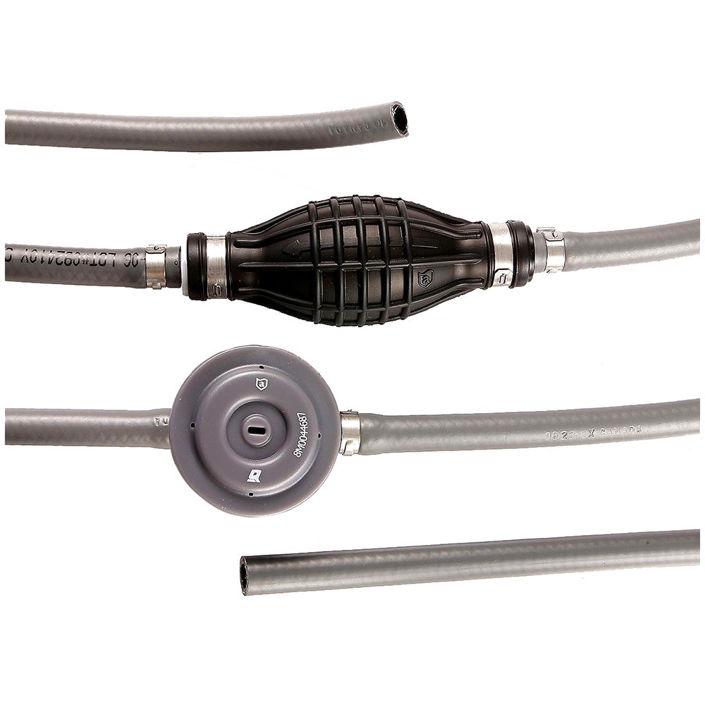 Attwood Marine, Attwood Universal Fuel Line Kit - 3/8" Dia. x 6' Length w/Fuel Demand Valve