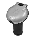 Attwood Marine, Attwood Deck Fill f/Carbon Canister System - Angled Body & Scalloped Chrome Cap
