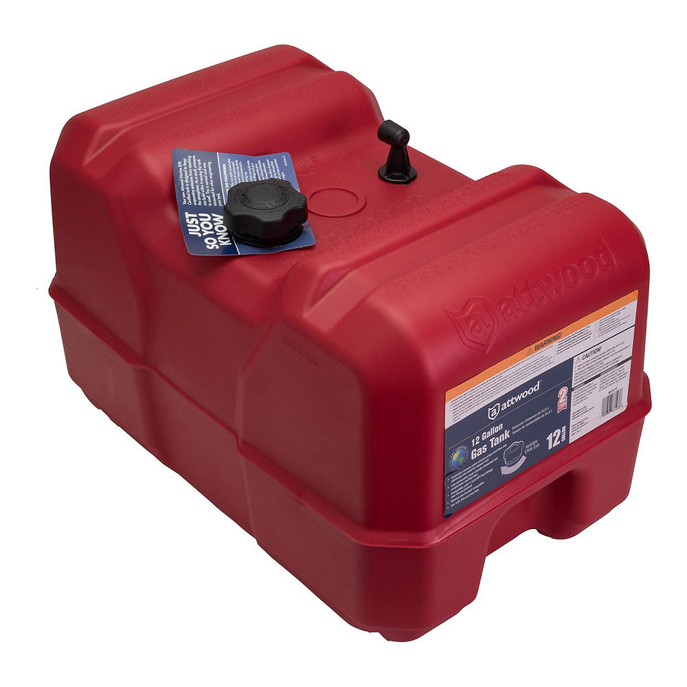 Attwood Marine, Attwood Portable Fuel Tank - 12 Gallon w/o Gauge