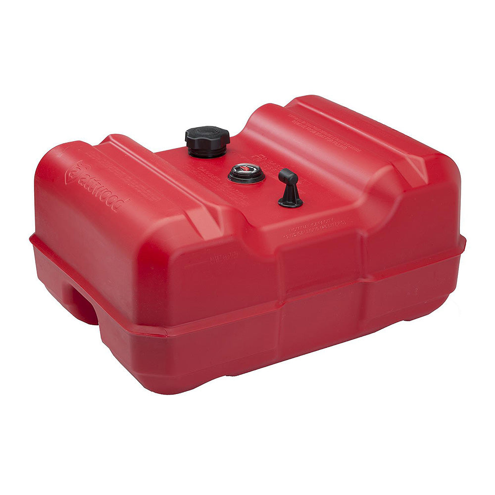 Attwood Marine, Attwood Portable Low Profile Fuel Tank - 12 Gallon w/Gauge