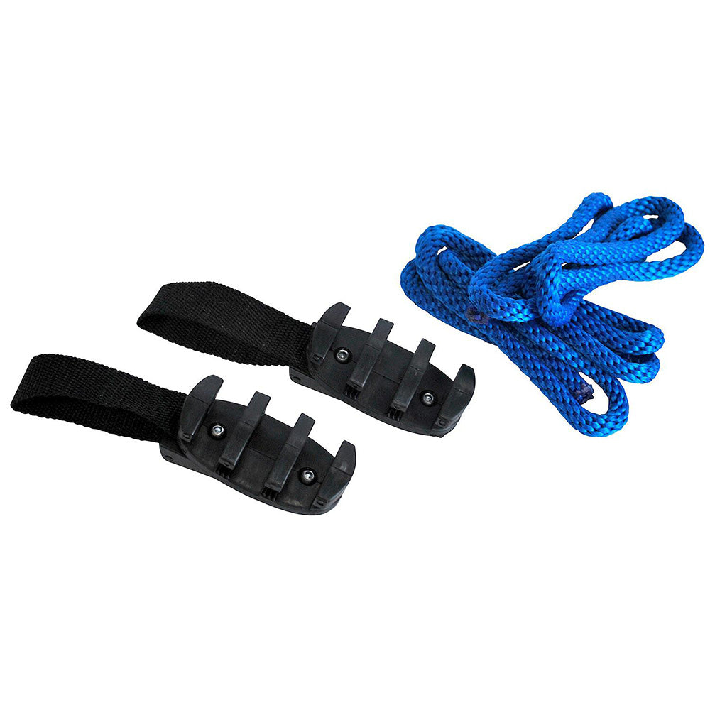 Attwood Marine, Attwood Zig-Zag Fender Hanger - Pair w/4' Fender Lines