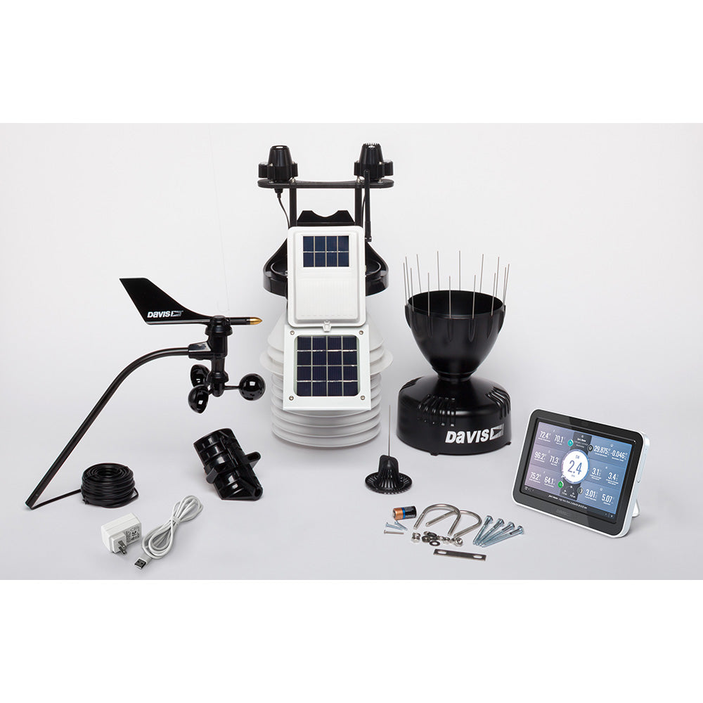 Davis Instruments, Davis Vantage Pro2 Plus Wireless Weather Station w/WeatherLink Console, 24hr Fan Aspirated Radiation Shiel