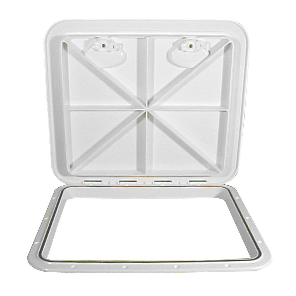Beckson Marine, Beckson 18x21 Rectangular Hatch - White - ASA Material Acrylonitrile Styrene Acrylate