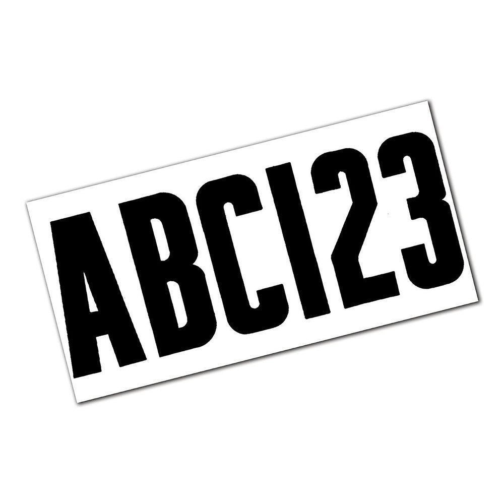 Attwood Marine, Attwood Letter & Number Kit - Black