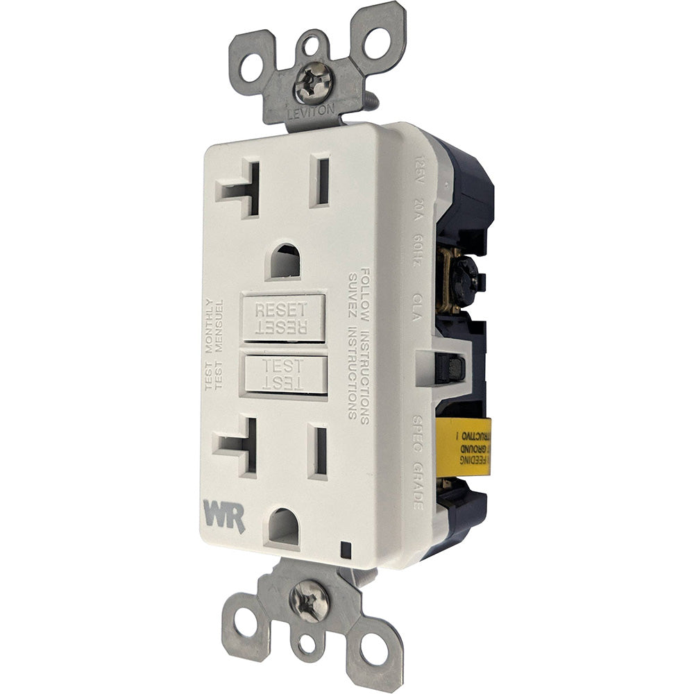 Blue Sea Systems, Blue Sea 1698 Marine-Grade Dual GFCI Receptacle