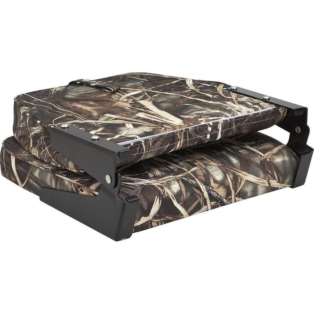 Attwood Marine, Attwood Swivl-Eze Low Back Padded Flip Seat - Camo