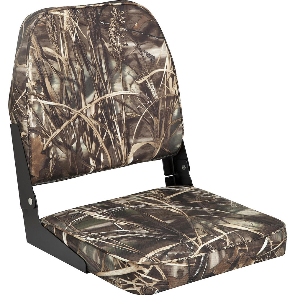 Attwood Marine, Attwood Swivl-Eze Low Back Padded Flip Seat - Camo