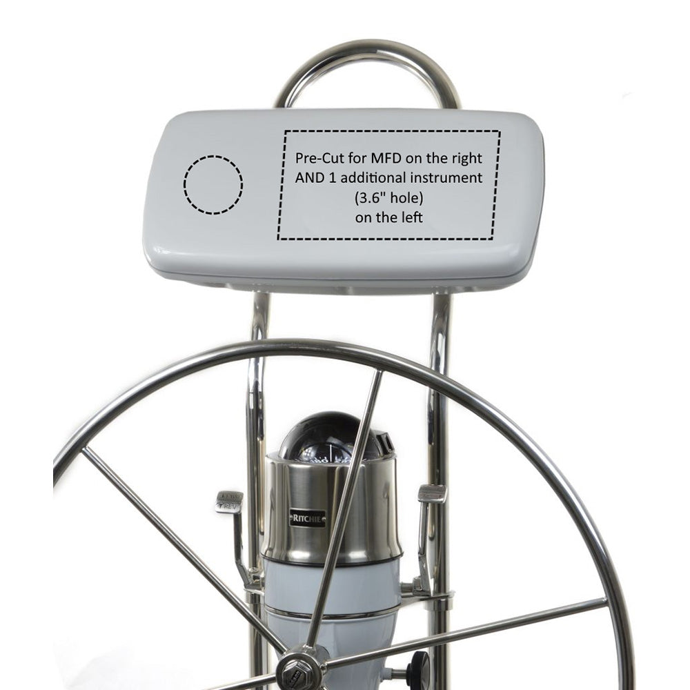 NavPod SystemPod Pre-Cut f/Garmin ECHOMAP Plus/UHD 92sv/93sv/94sv/95sv – Plus One Additional Instrument f/9.5″ Wi