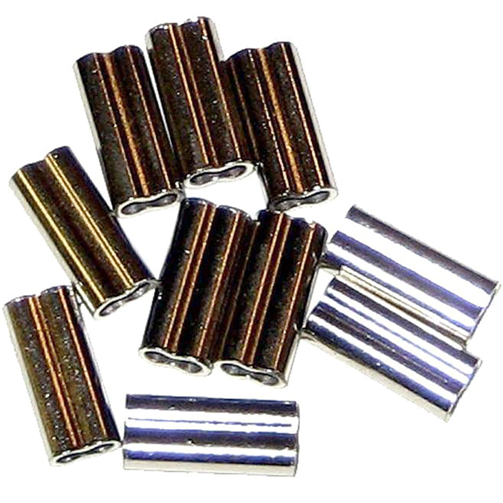 Rupp Marine, Rupp Nickel Crimp Sleeves - 10 Pack