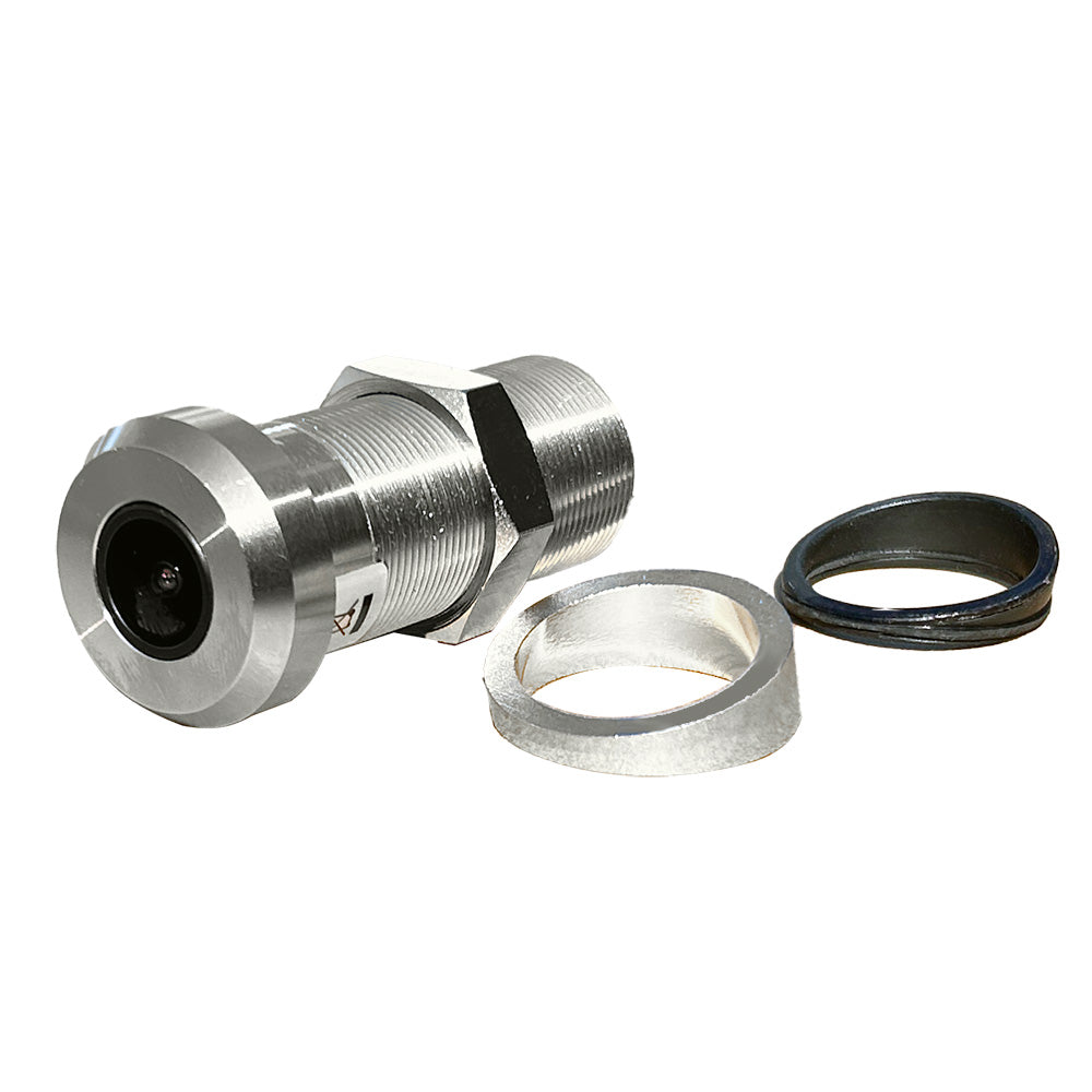 Iris Innovations, Iris Mini Flush Mount Hi-Resolution Through-Hull Camera - CVBS, TVI, CVI, & AHD