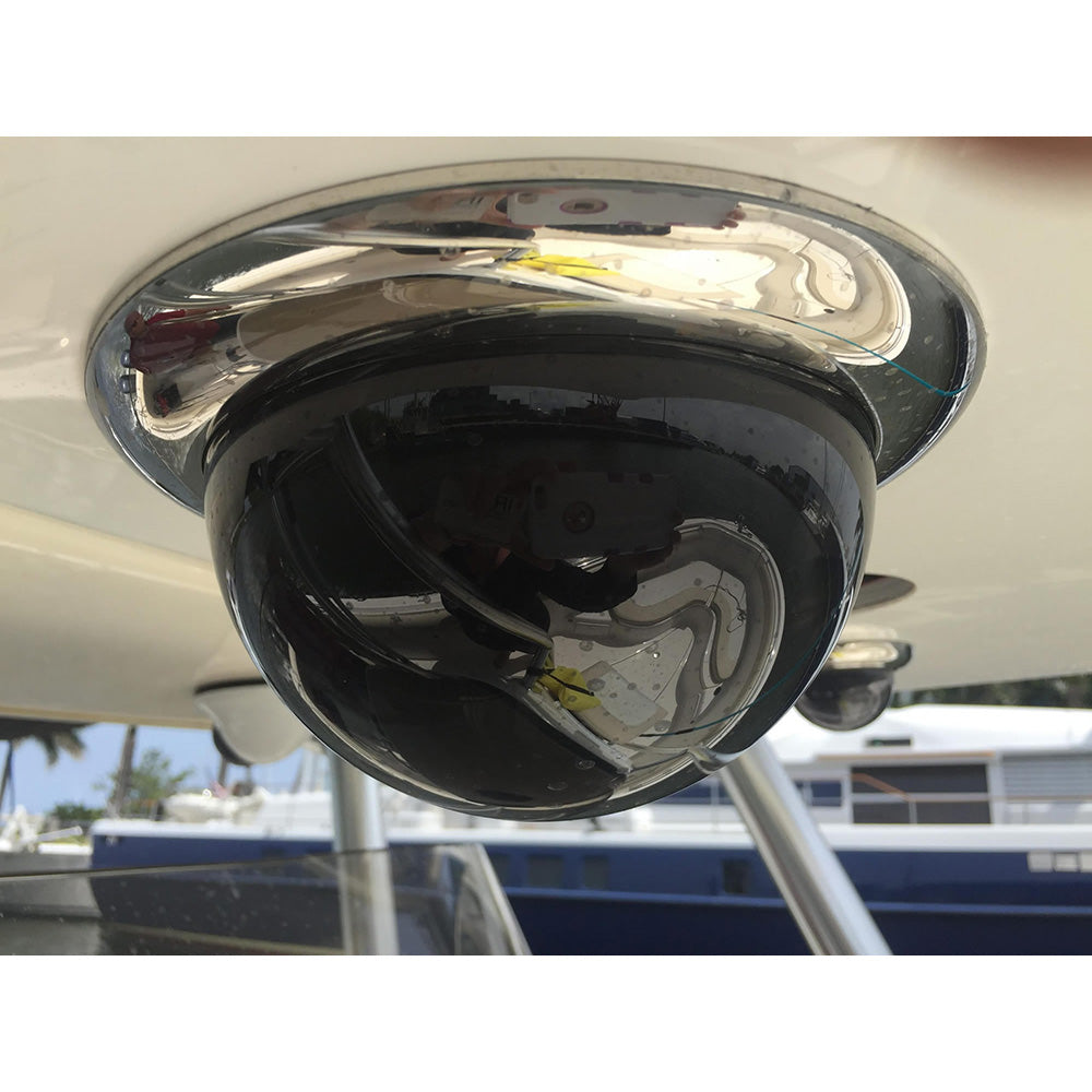 Iris Innovations, Iris Miniature Marine PTZ Dome Camera - Stainless Bezel - Hi-Resolution Analogue Sensor - 1000TVL - 4 in 1