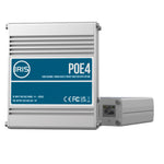 Iris Innovations, Iris Four Channel Uplink Power Over Ethernet Switch - IEEE802.3af & 3at Compliant - 9-30VDC Input - 48V