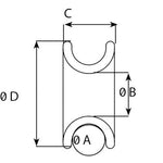 Wichard Marine, Wichard FRX20 Friction Ring - 20mm (25/32")