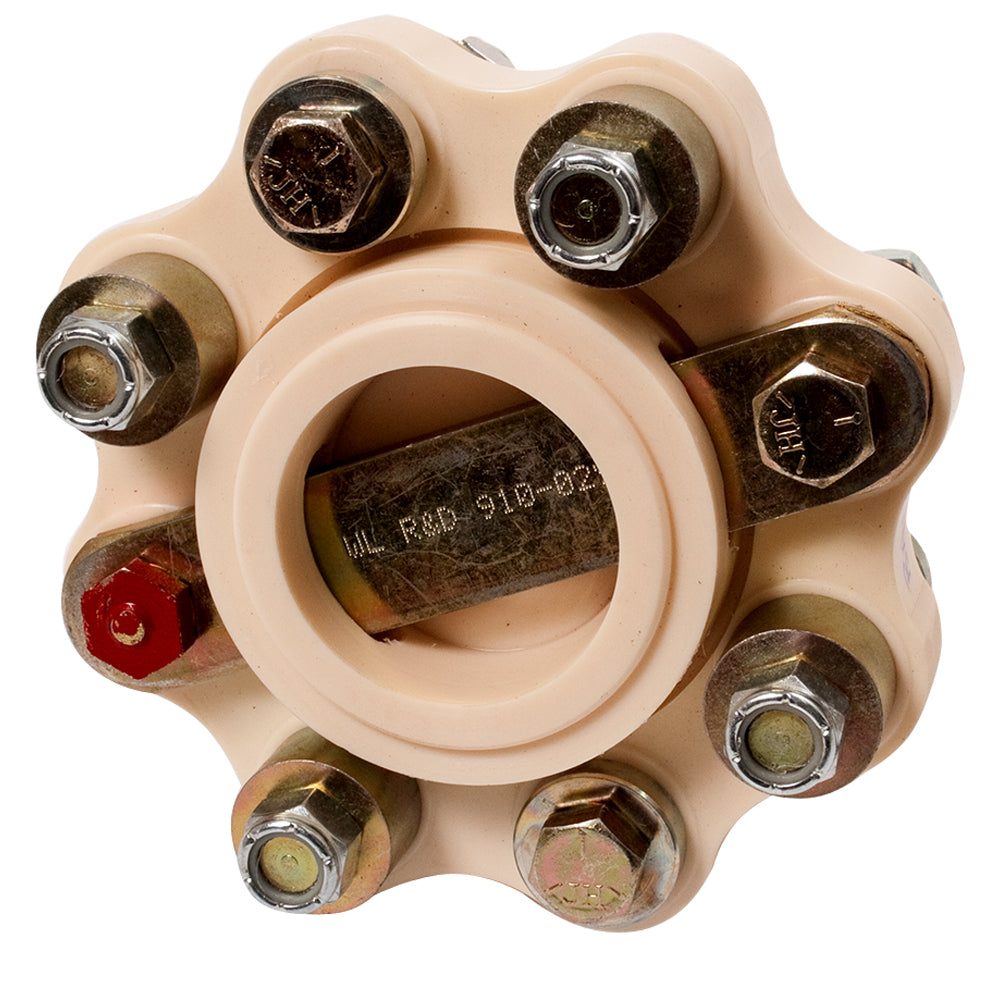 R & D Marine, R & D Flexible Shaft Coupling f/5" B/W, Hurth, & Volvo - 25HP/100RPM Capacity