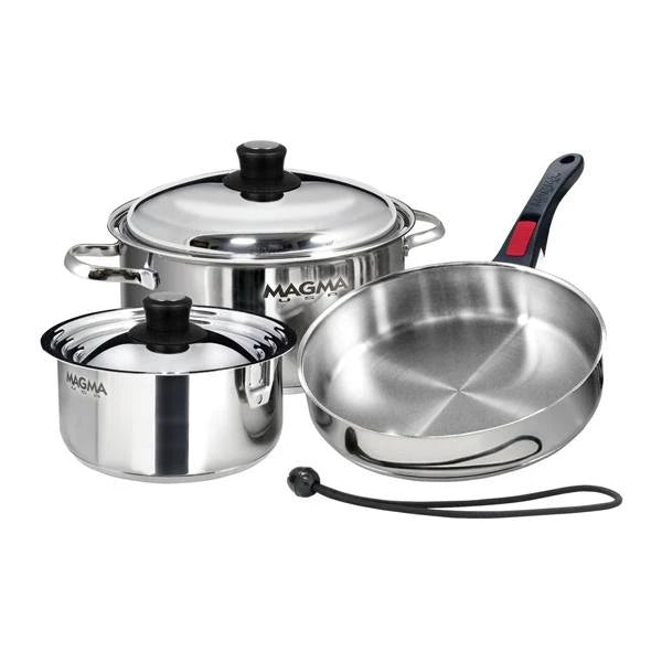 Magma Grills, Cookware 7 Pc Starter Induction Ss