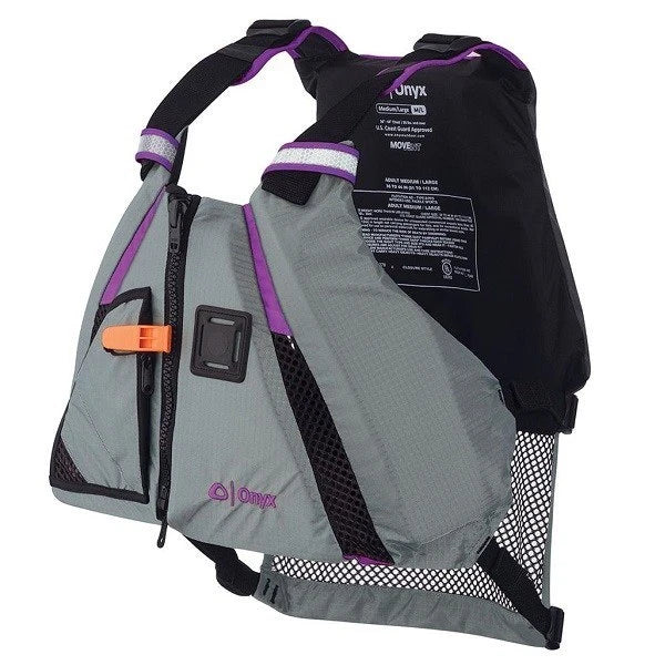 Onyx Outdoor, Onyx Movenent Curve Life Jacket - Purple, X-Large/2X-Large
