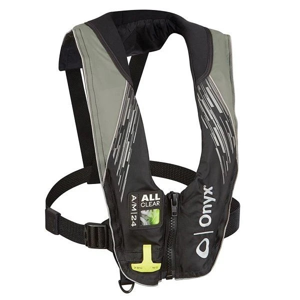 Onyx Outdoor, A/M-24 ALL CLEAR AUTO/MANUAL IPFD GREY - ADULT