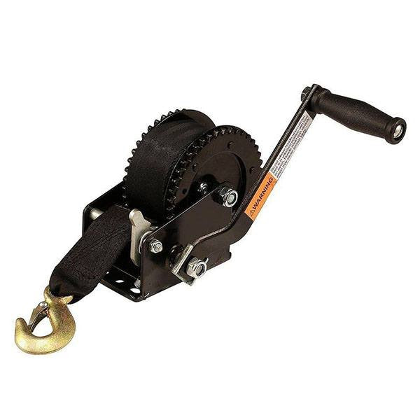 Attwood, HVY DTY DD WINCH W/STRAP