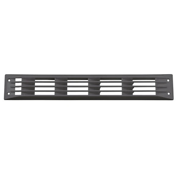 Attwood Louvered Marine Plastic Venturi Vent, Black