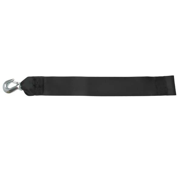 Boat Buckle, Winch Strap W/Loop-3" X 25 Ft