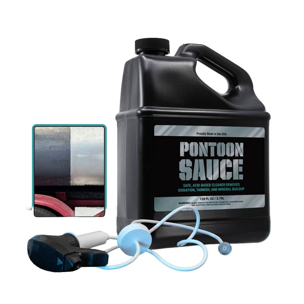 Boat Bling, PONTOON SAUCE  - Bare Aluminum and Pontoon Cleaner