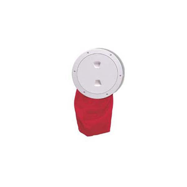 Beckson Marine, Deck Plate 4" Stow-Away-White