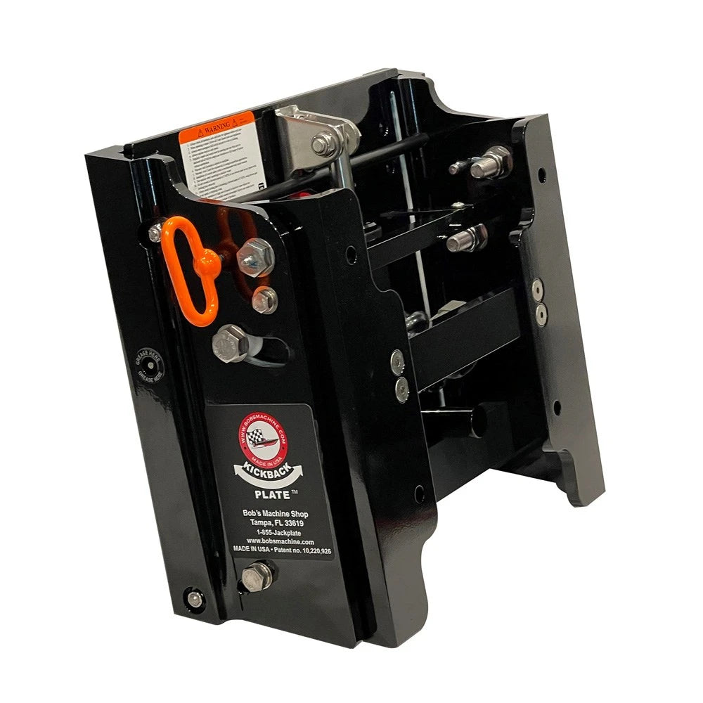 Bob's Machine Shop, 6" Kick Back - Black