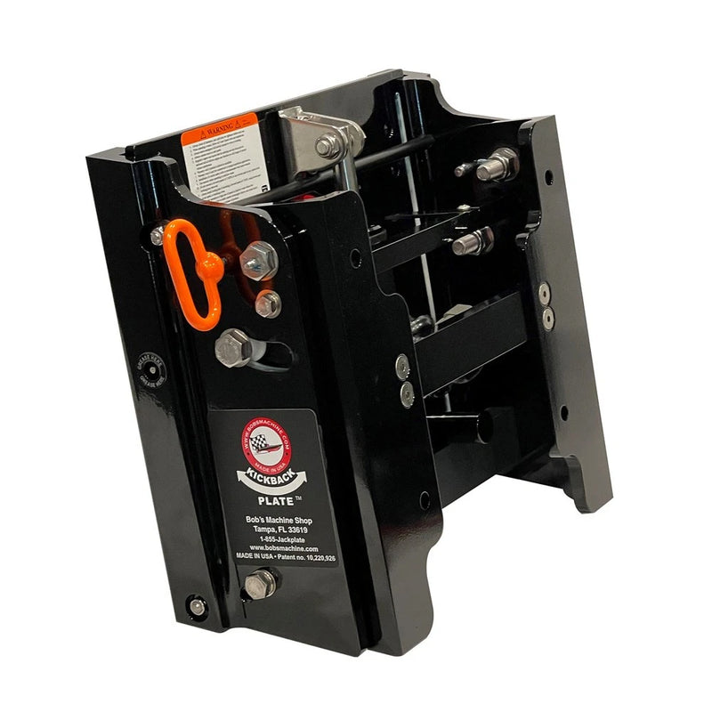 Bob's Machine Shop, 6" Kick Back - Black