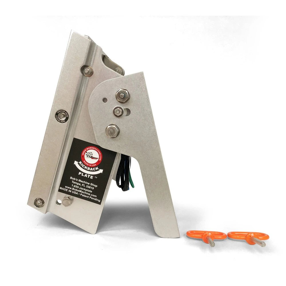 Bob's Machine Shop, Bob’s Machine 4" Action Series Hydraulic Kick-Back Jack Plate, 4" Kick Back