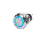 Blue Seas, Blue Sea Momentary Push Button Switch - Off/On, Blue